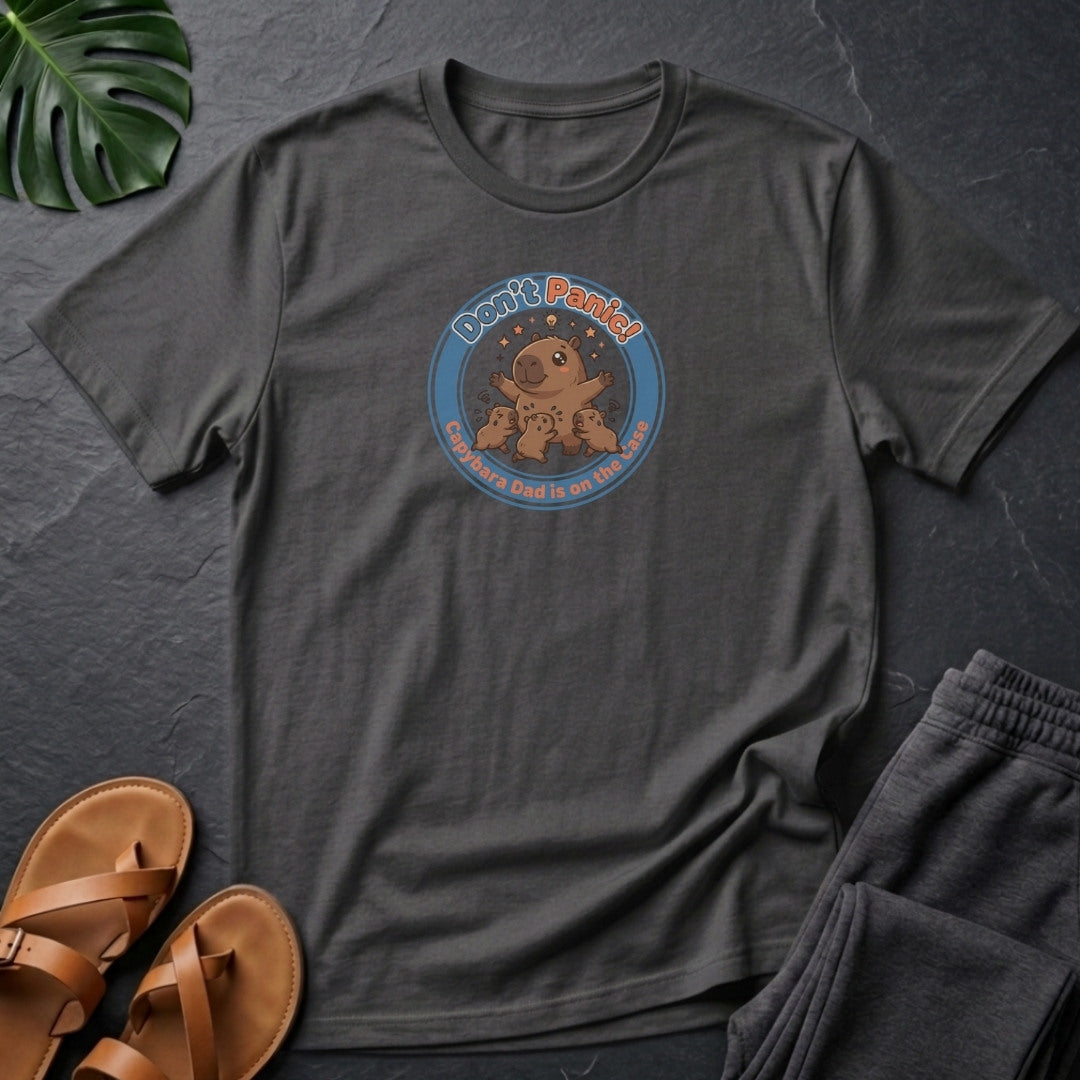 Capybara Don't Panic, Dad Is On The Case