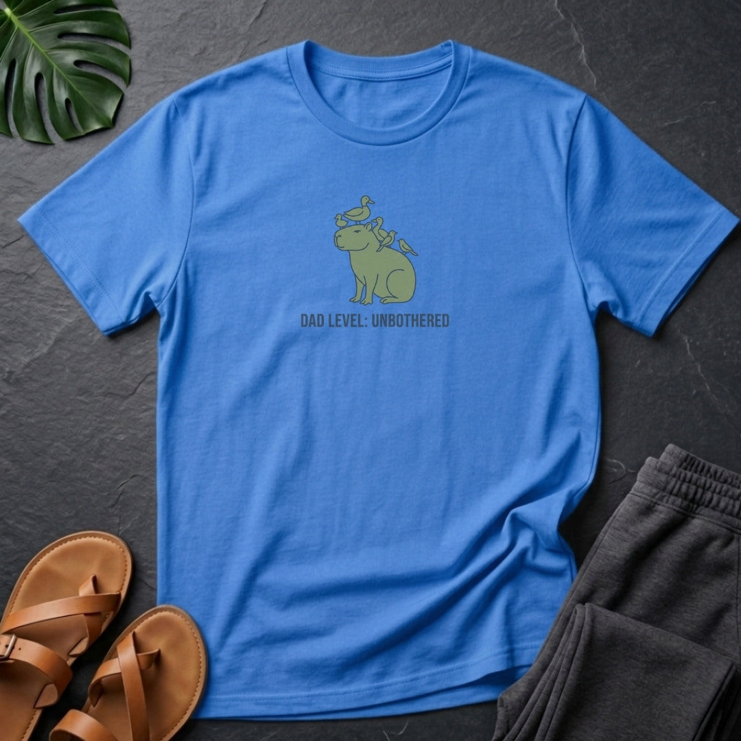 Capybara Dad Level Unbothered