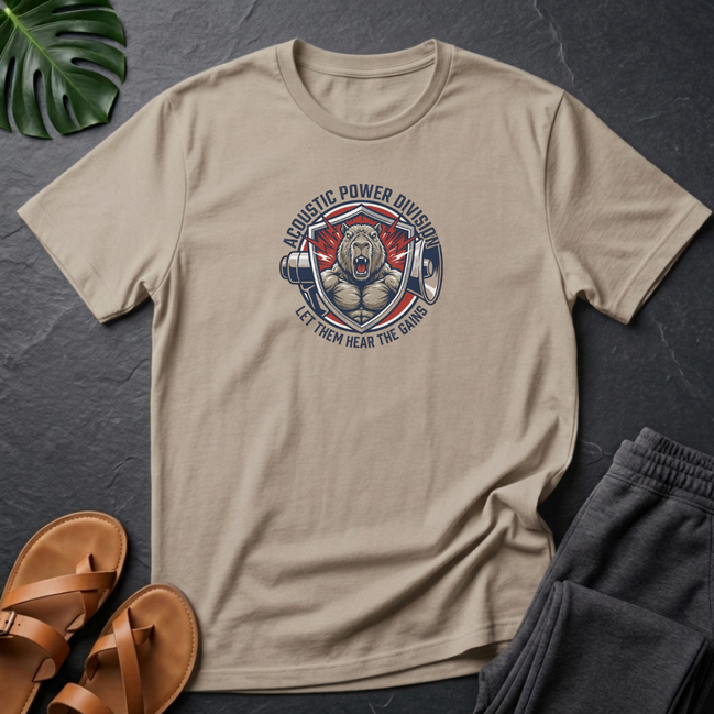 Capybara Acoustic Power Division T-Shirt
