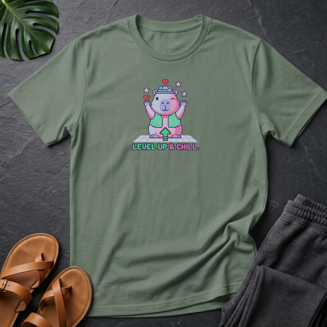Capybara Level Up & Chill