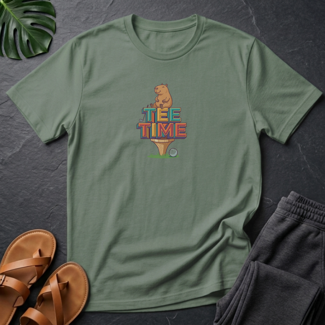 Capybara Tee Time