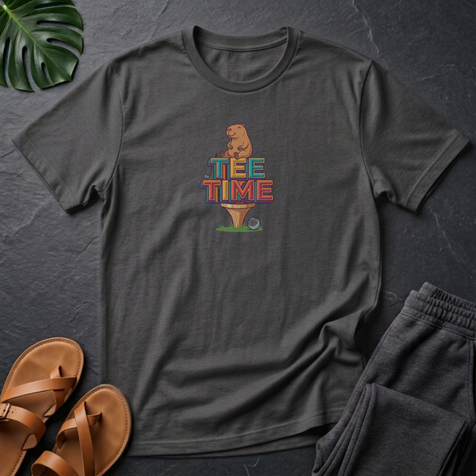 Capybara Tee Time