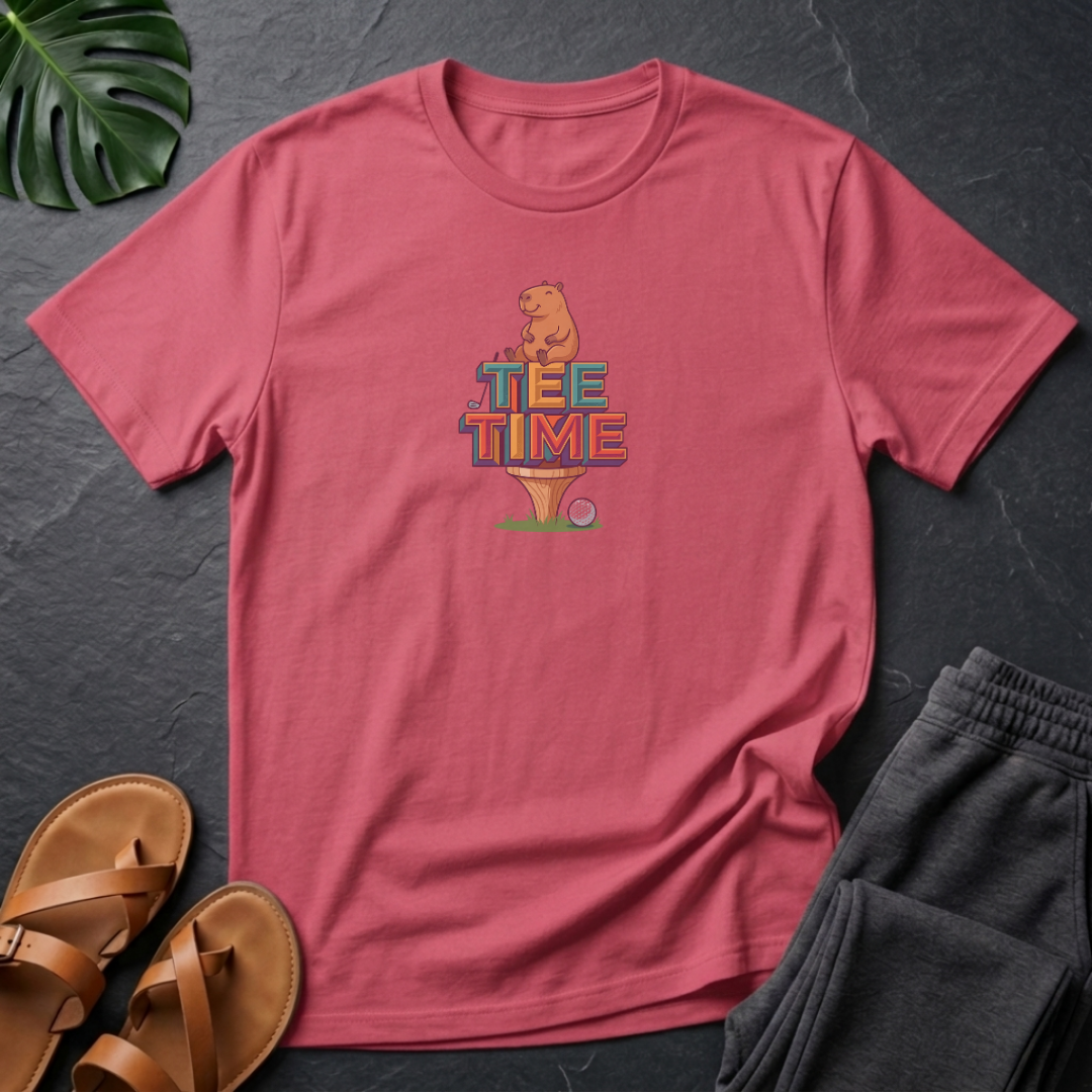 Capybara Tee Time