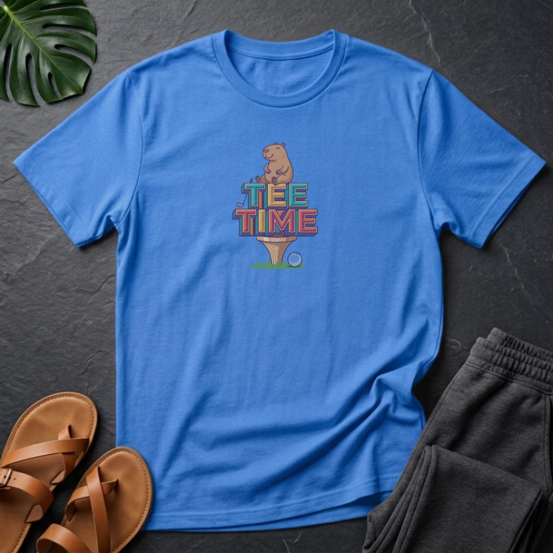 Capybara Tee Time