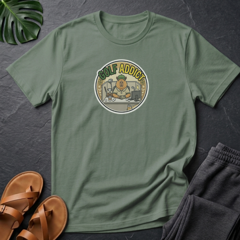 Capybara Golf Addict