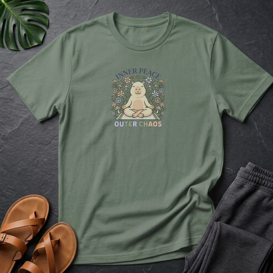 Capybara Inner Peace Outer Chaos