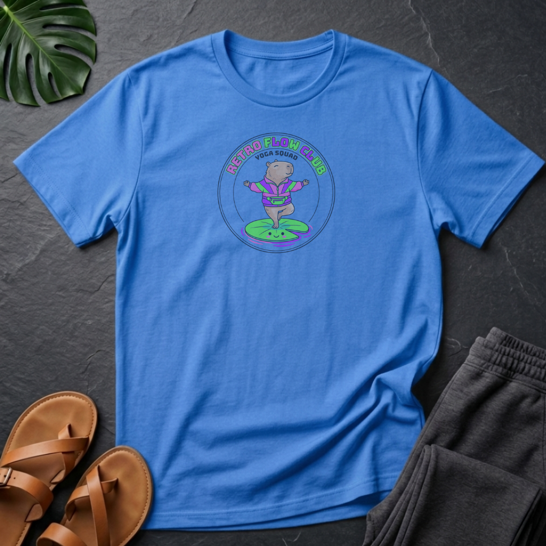 Capybara Retro Flow Club Yoga Squad