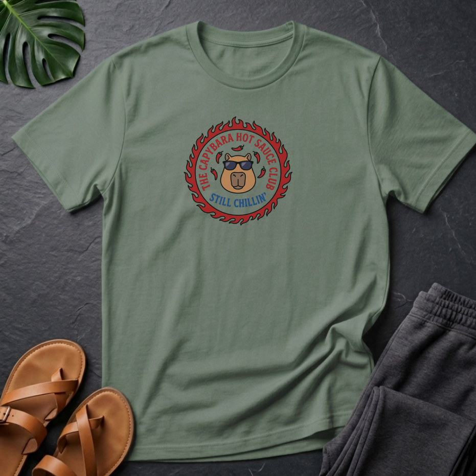 Capybara Hot Sauce T Shirt
