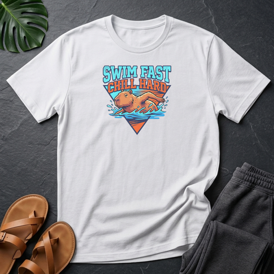 Capy Swim Fast Chill Hard