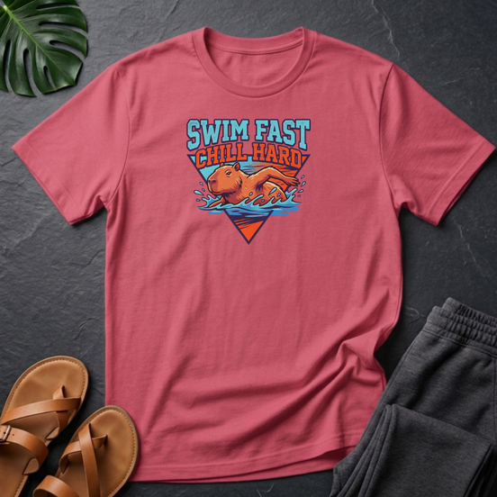 Capy Swim Fast Chill Hard