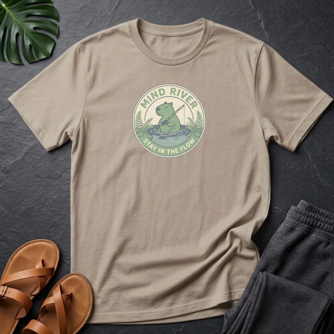Capybara Mind River Stay In The Flow
