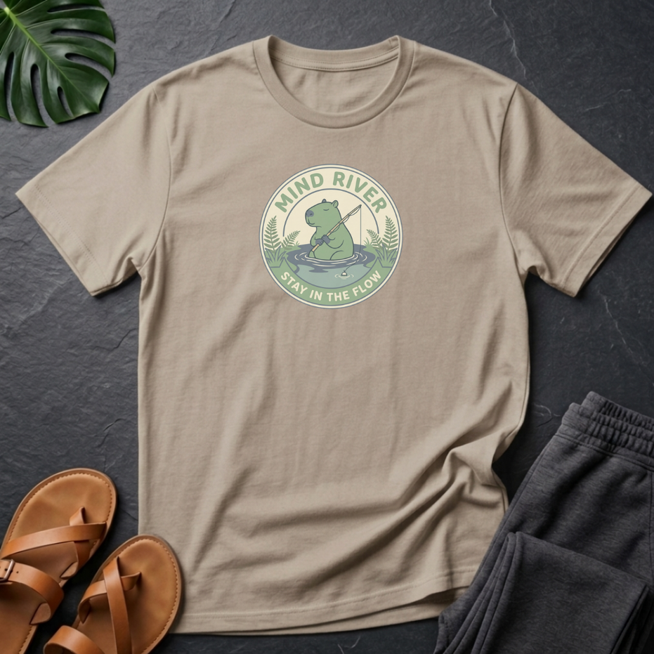 Capybara Mind River Stay In The Flow
