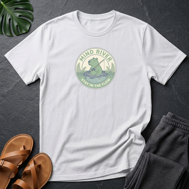 Capybara Mind River Stay In The Flow