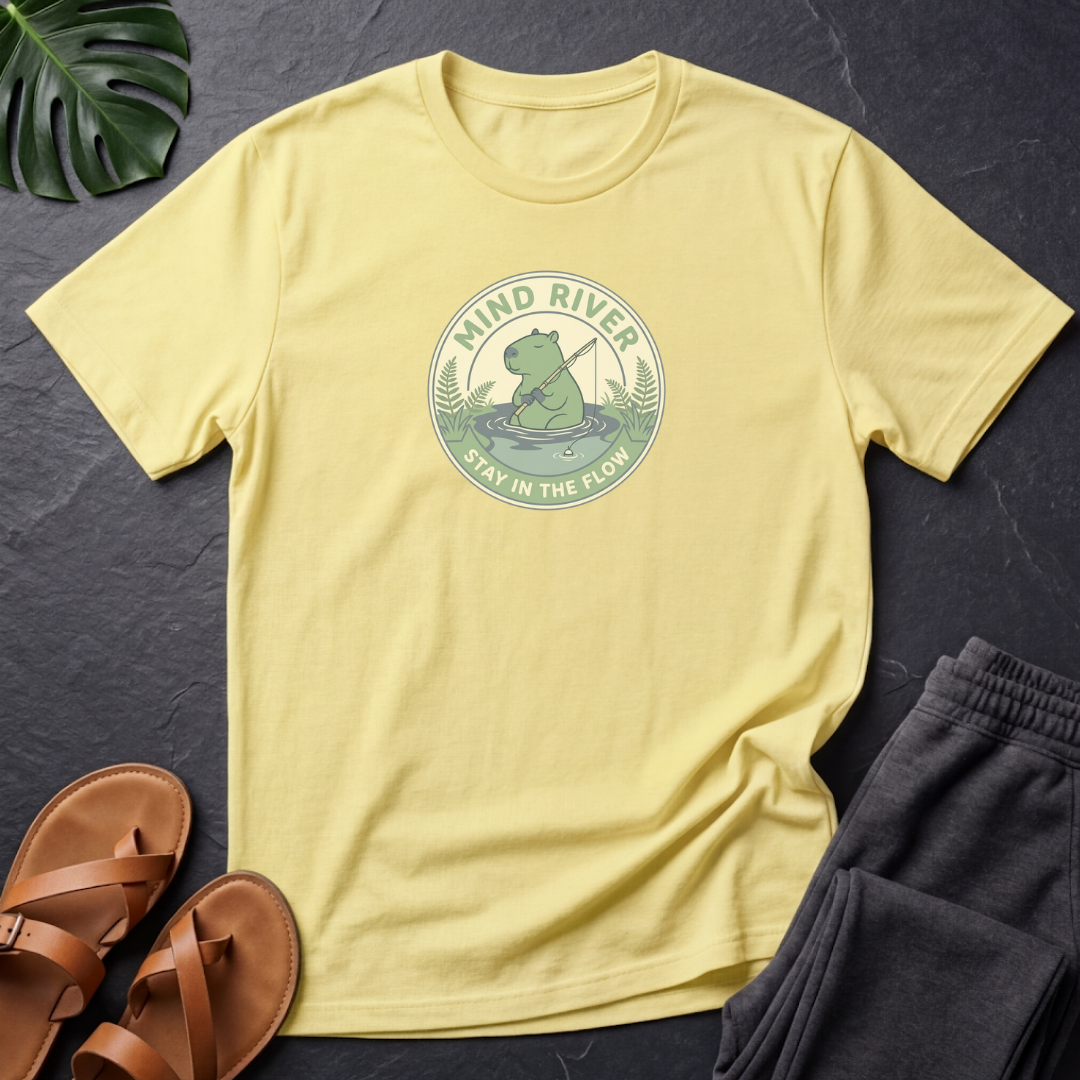 Capybara Mind River Stay In The Flow