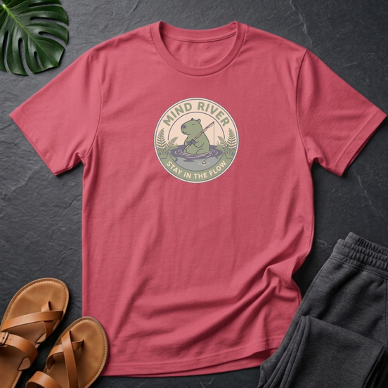 Capybara Mind River Stay In The Flow
