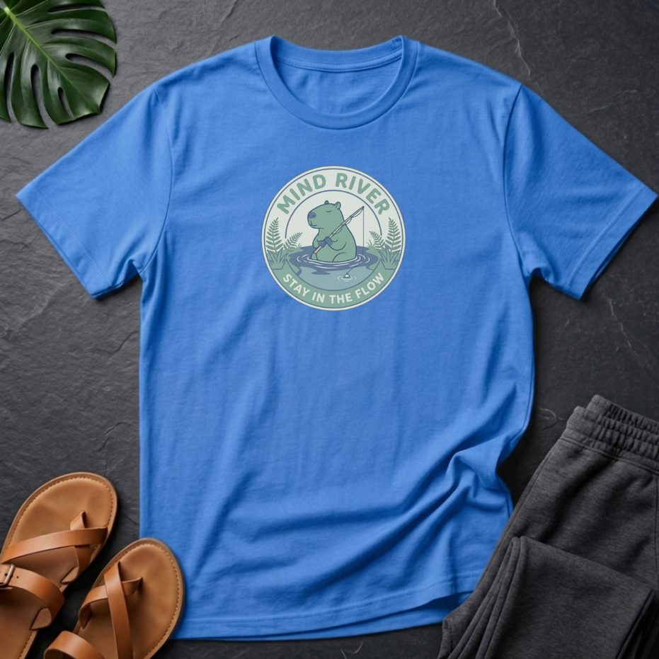 Capybara Mind River Stay In The Flow