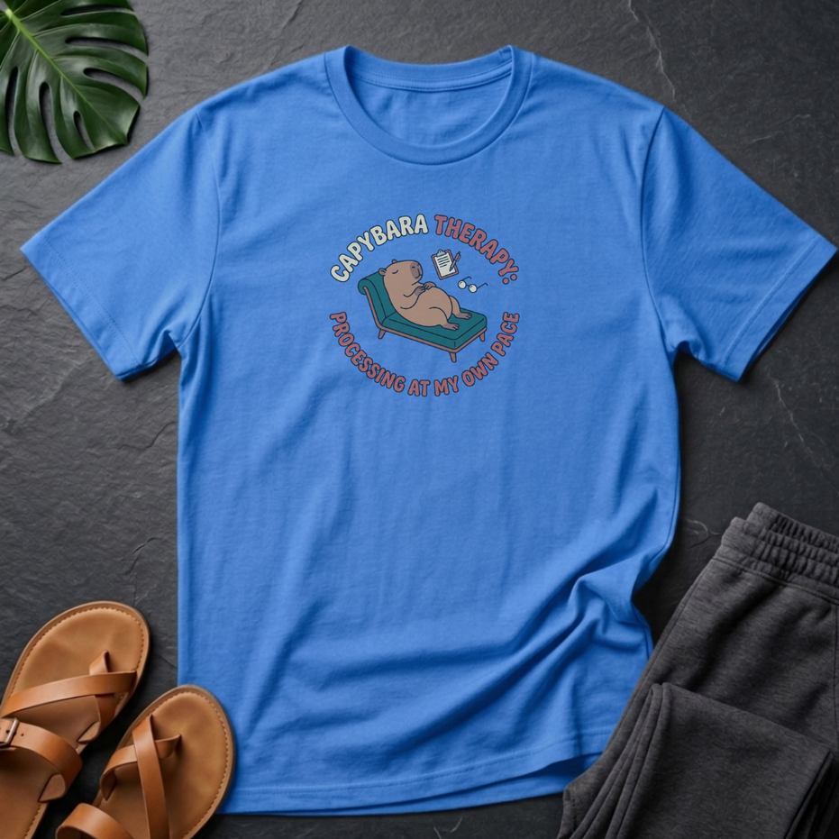 Capybara Therapy Processing At My Own Pace