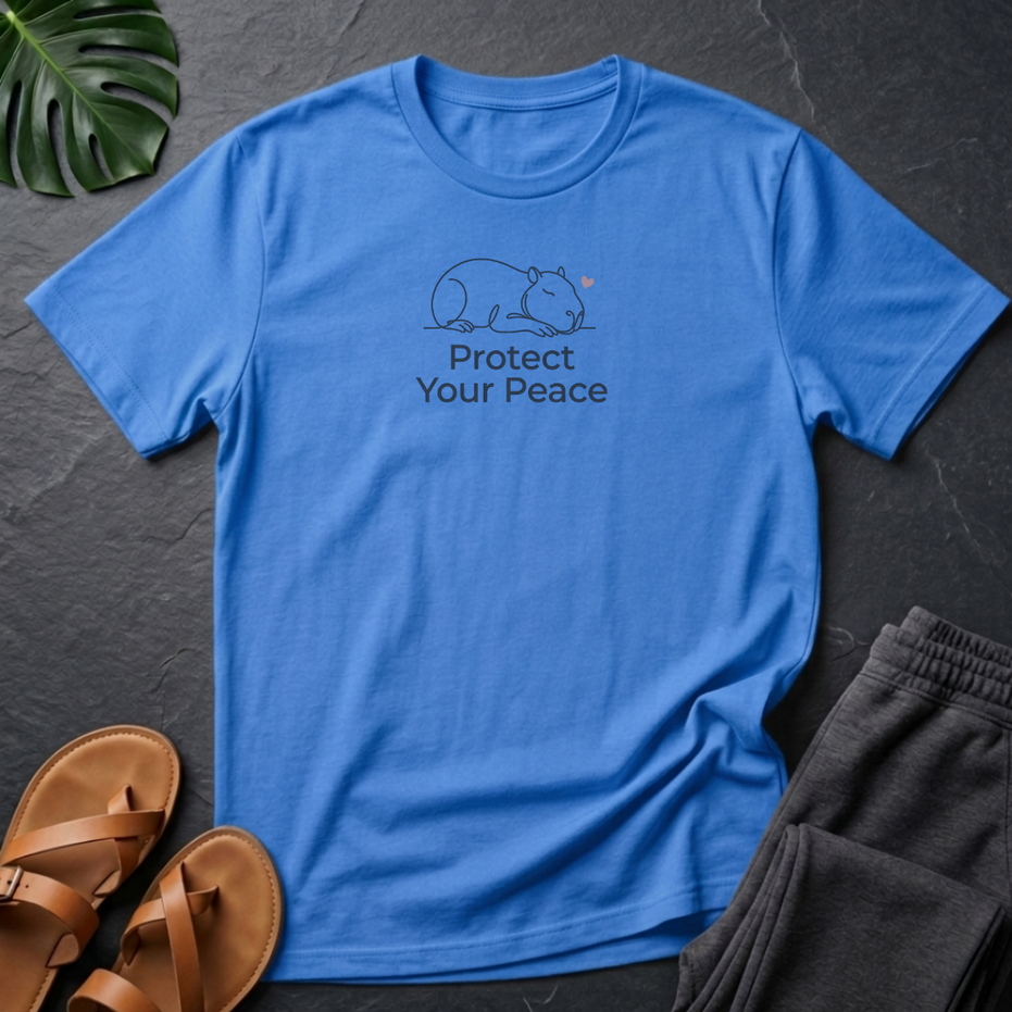 Capybara Protect Your Peace