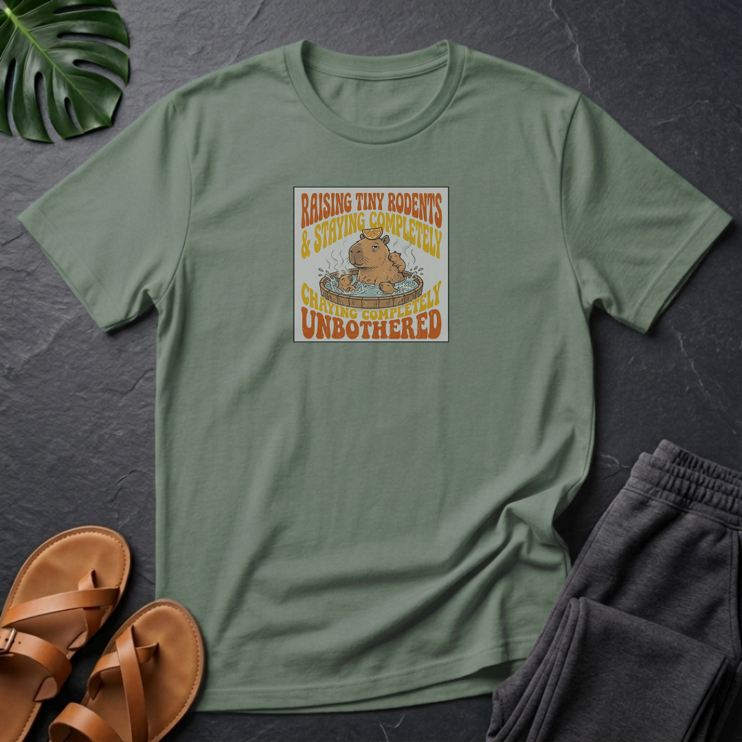 Capybara Raising Tiny Rodents & Staying Completely