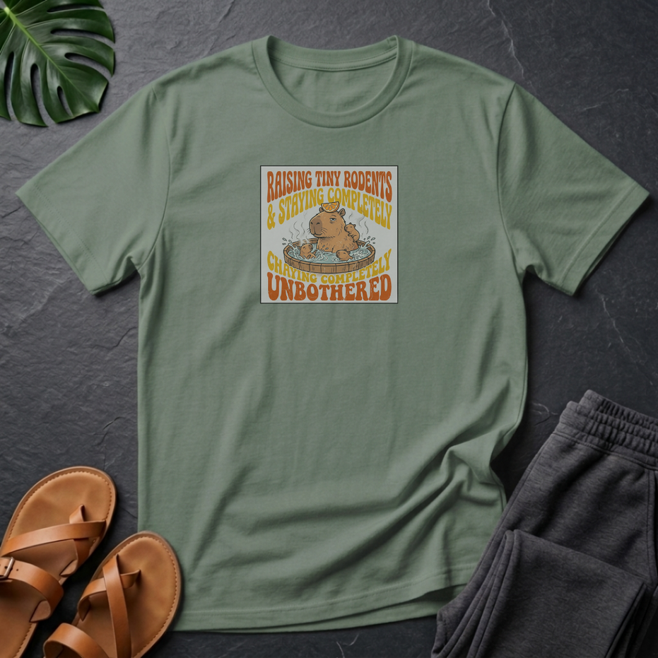 Capybara Raising Tiny Rodents & Staying Completely