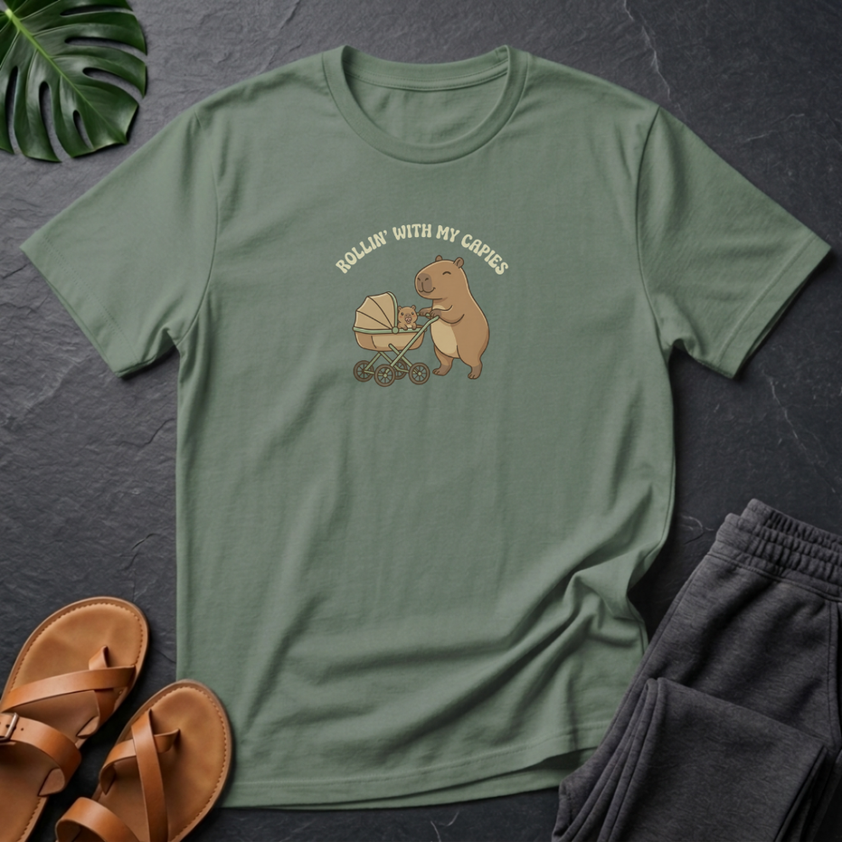 Capybara Rollin' With My Capies