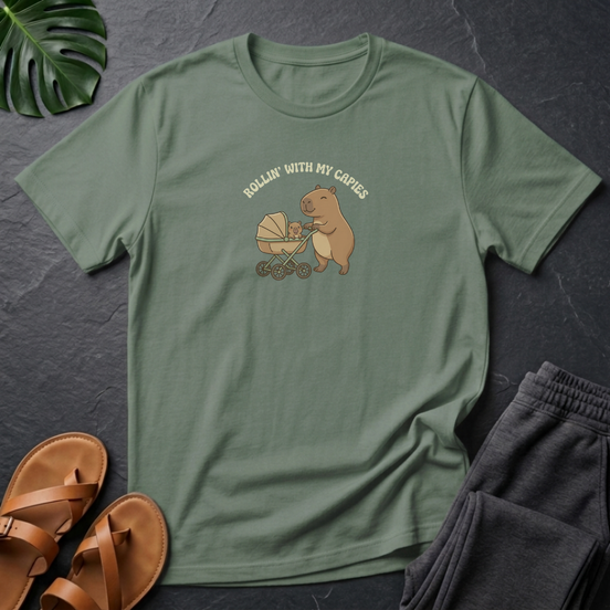 Capybara Rollin' With My Capies
