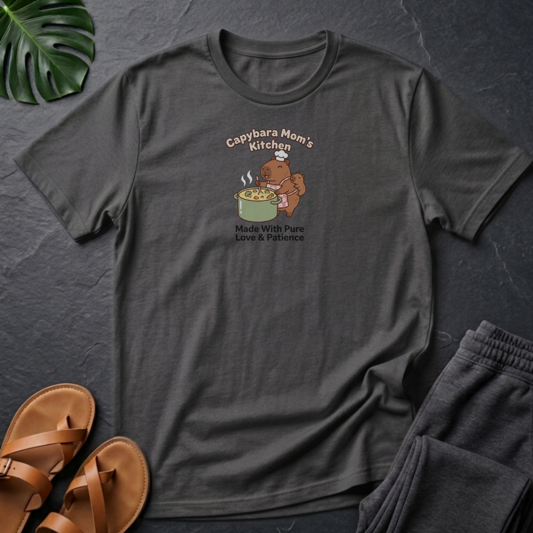 Capybara MoM's Kitchen Made With Pure Love & Patience