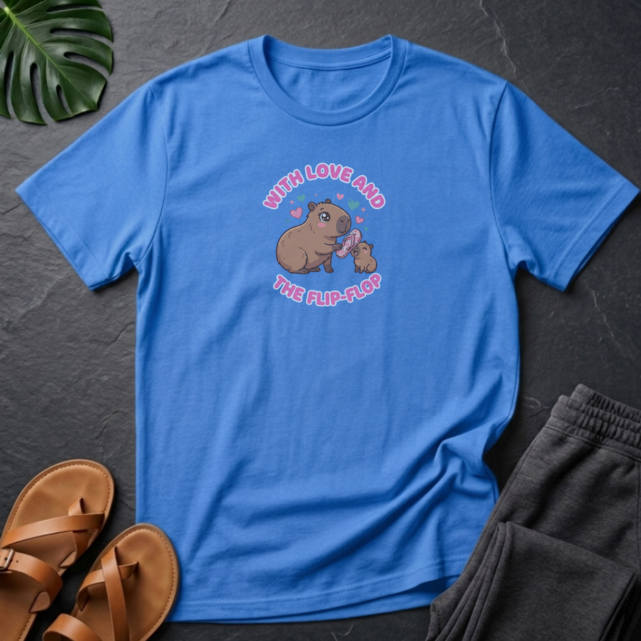 Capybara With Love and the Flip-flop