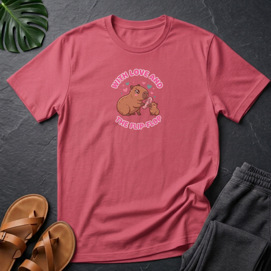 Capybara With Love and the Flip-flop