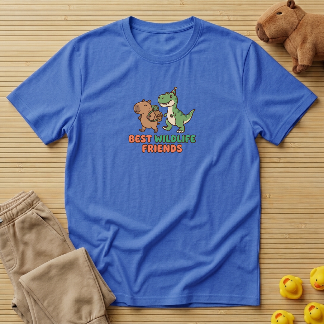 Capybara Best Wild Life Friends T-shirt