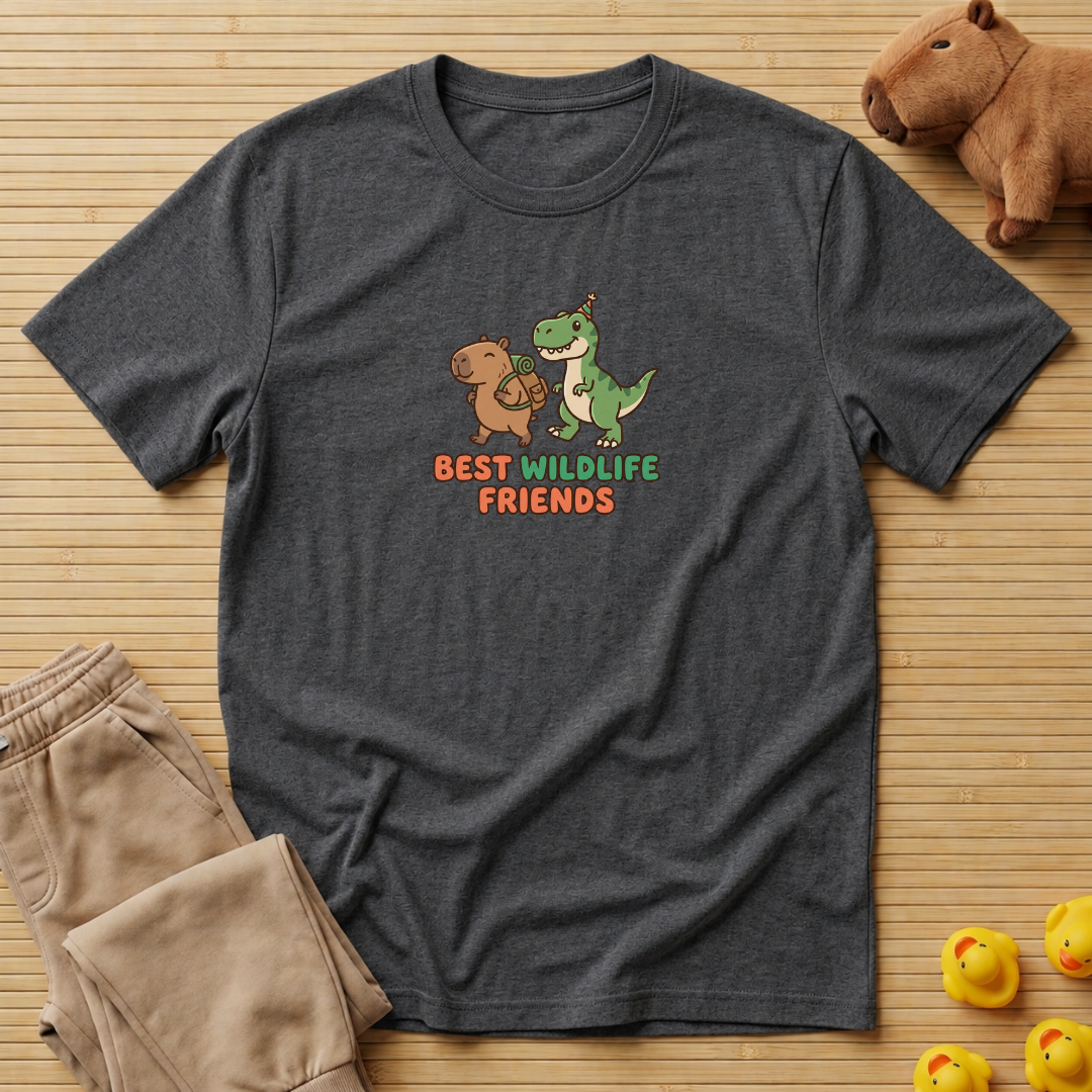 Capybara Best Wild Life Friends T-shirt