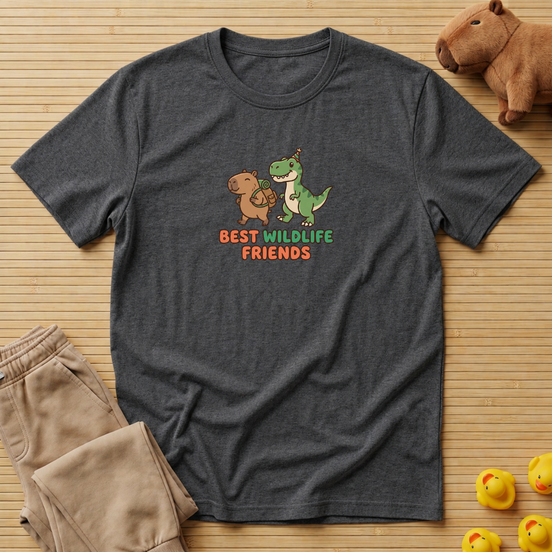 Capybara Best Wild Life Friends T-shirt