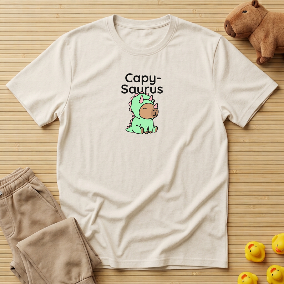 Capybara Capy-Saurus T-shirt