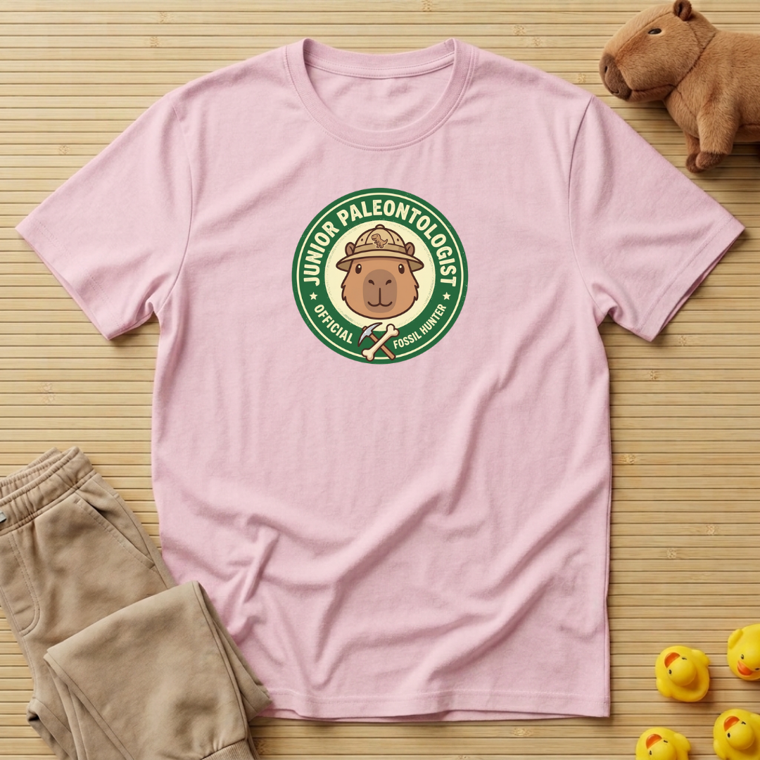 Capybara Junior Paleontologist T-shirt