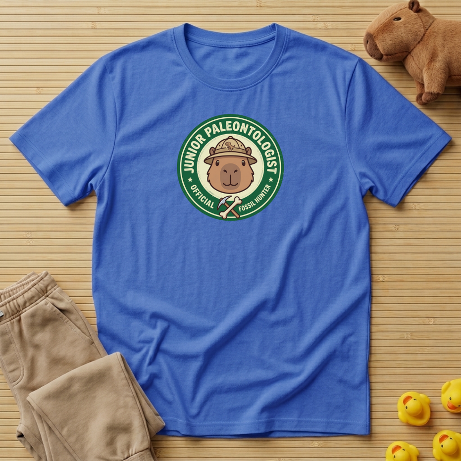 Capybara Junior Paleontologist T-shirt