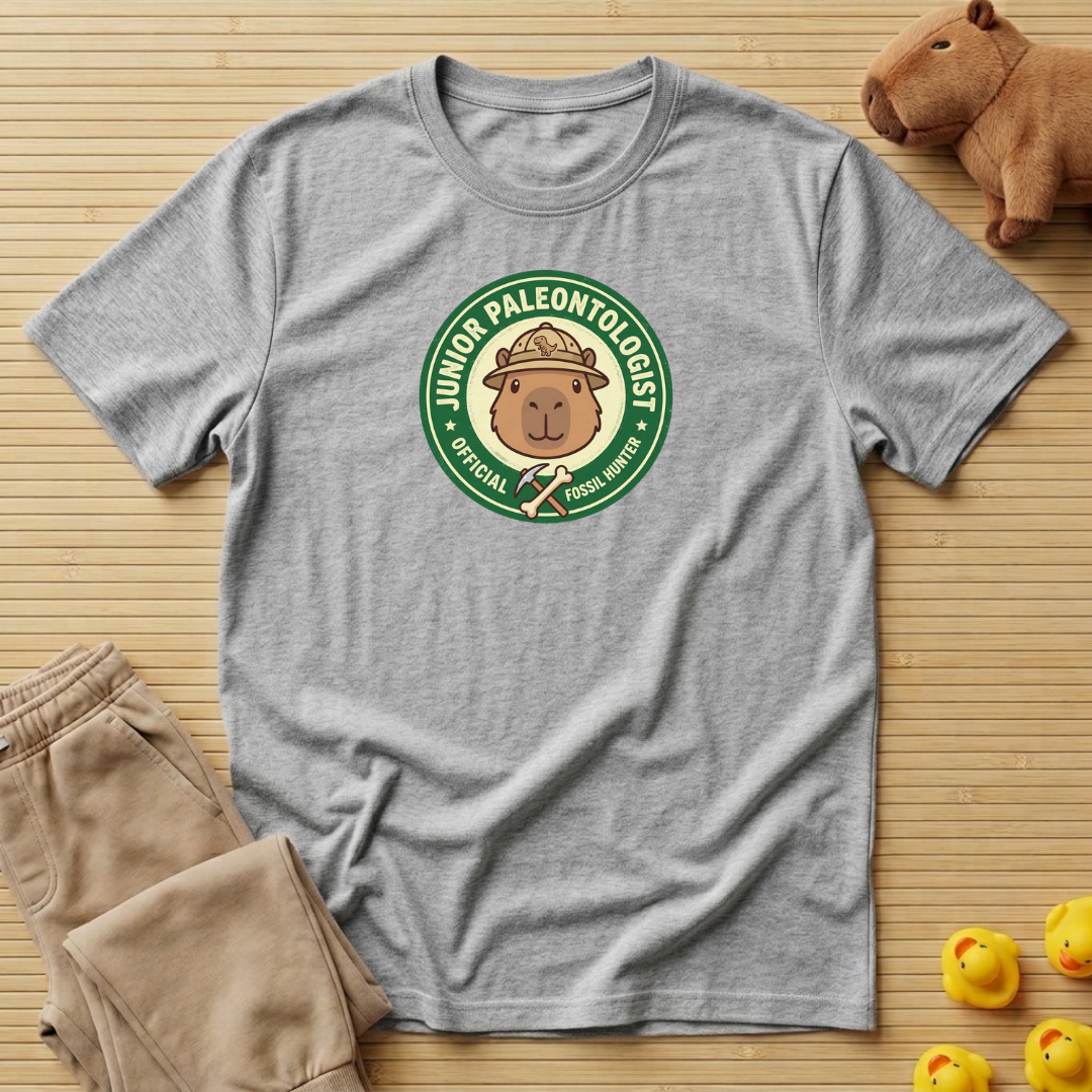 Capybara Junior Paleontologist T-shirt