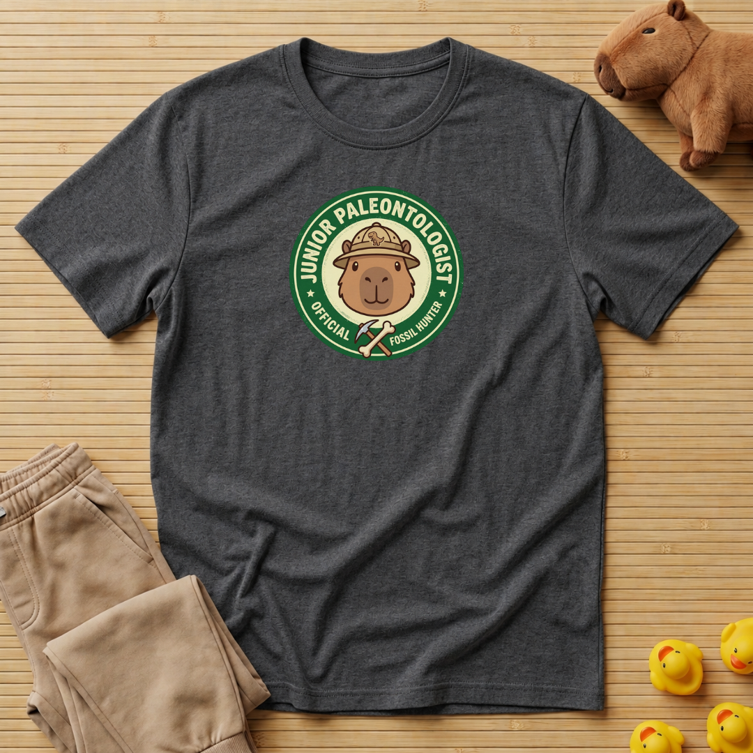 Capybara Junior Paleontologist T-shirt