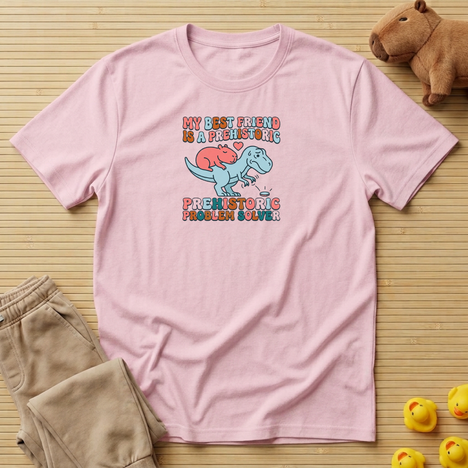 Capybara My Best Friend Is A Prehistoric T-shirt