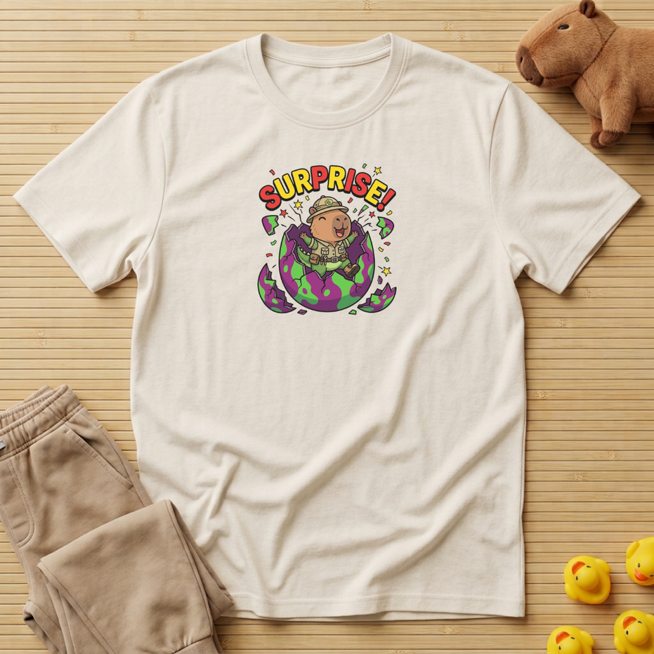 Capybara Surprise! T-shirt