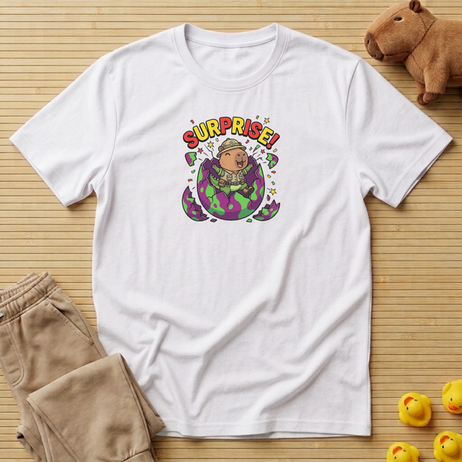 Capybara Surprise! T-shirt