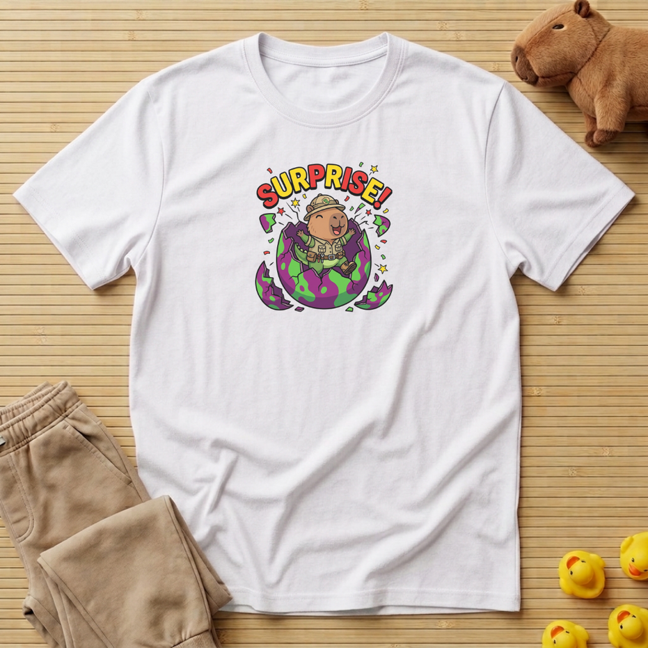 Capybara Surprise! T-shirt
