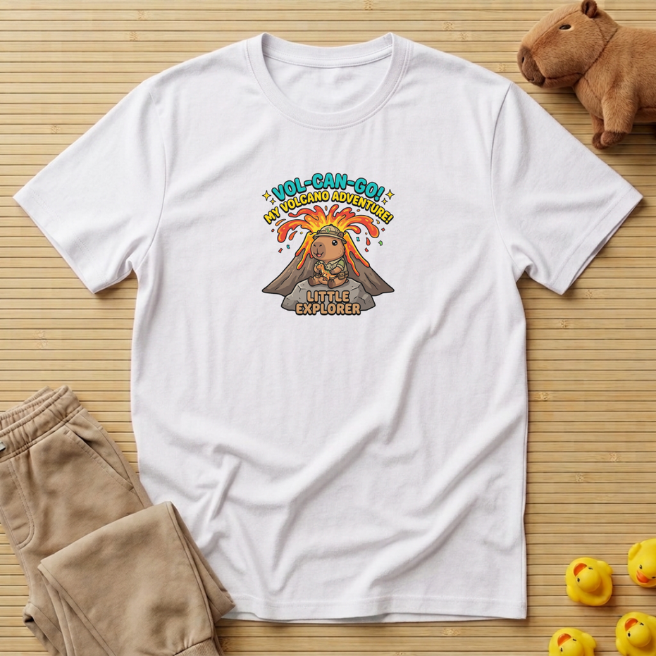 Capybara Vol-Can-Go! T-shirt