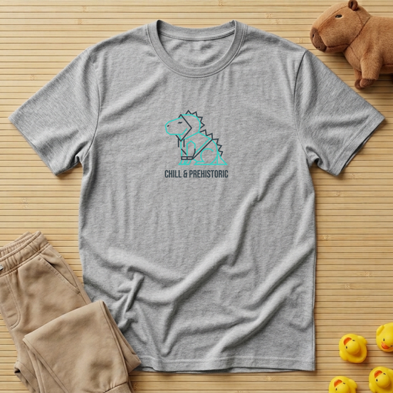 Capybara Chill & Prehistoric T-shirt