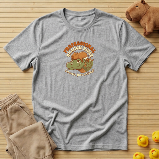 Capybara Professional Dragon Rider T-shirt