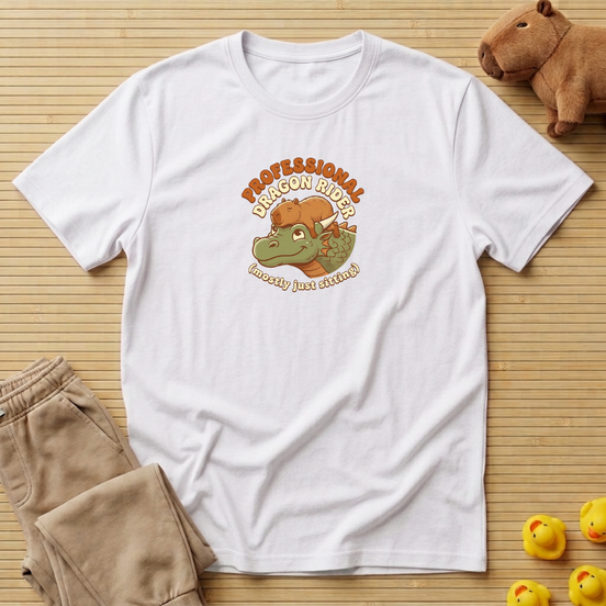 Capybara Professional Dragon Rider T-shirt
