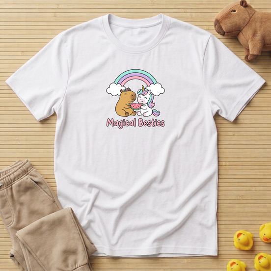 Capybara Magical Besties T-shirt