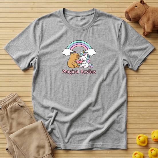 Capybara Magical Besties T-shirt
