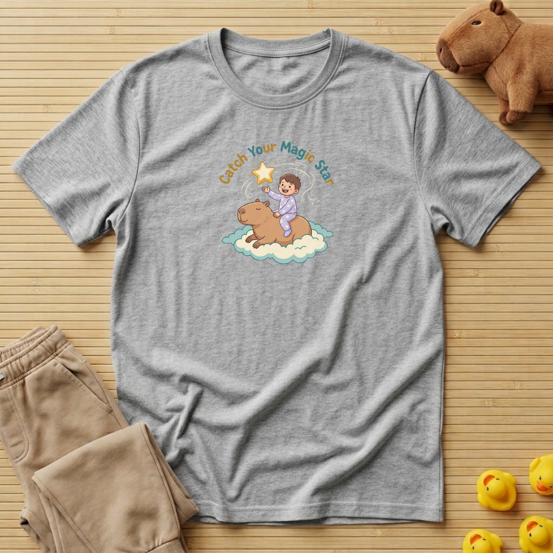 Capybara Catch Your Magic Star T-shirt
