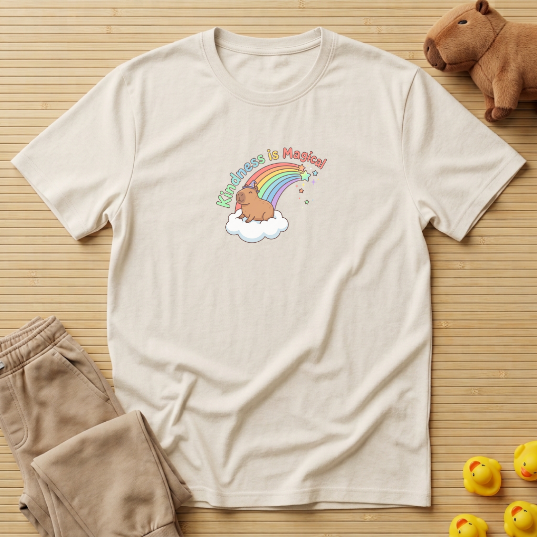 Capybara Kindness Is Magical T-shirt