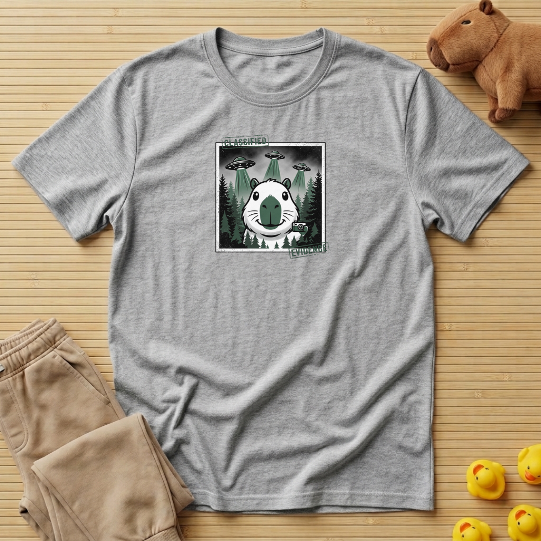 Capybara Classified Evidence T-shirt